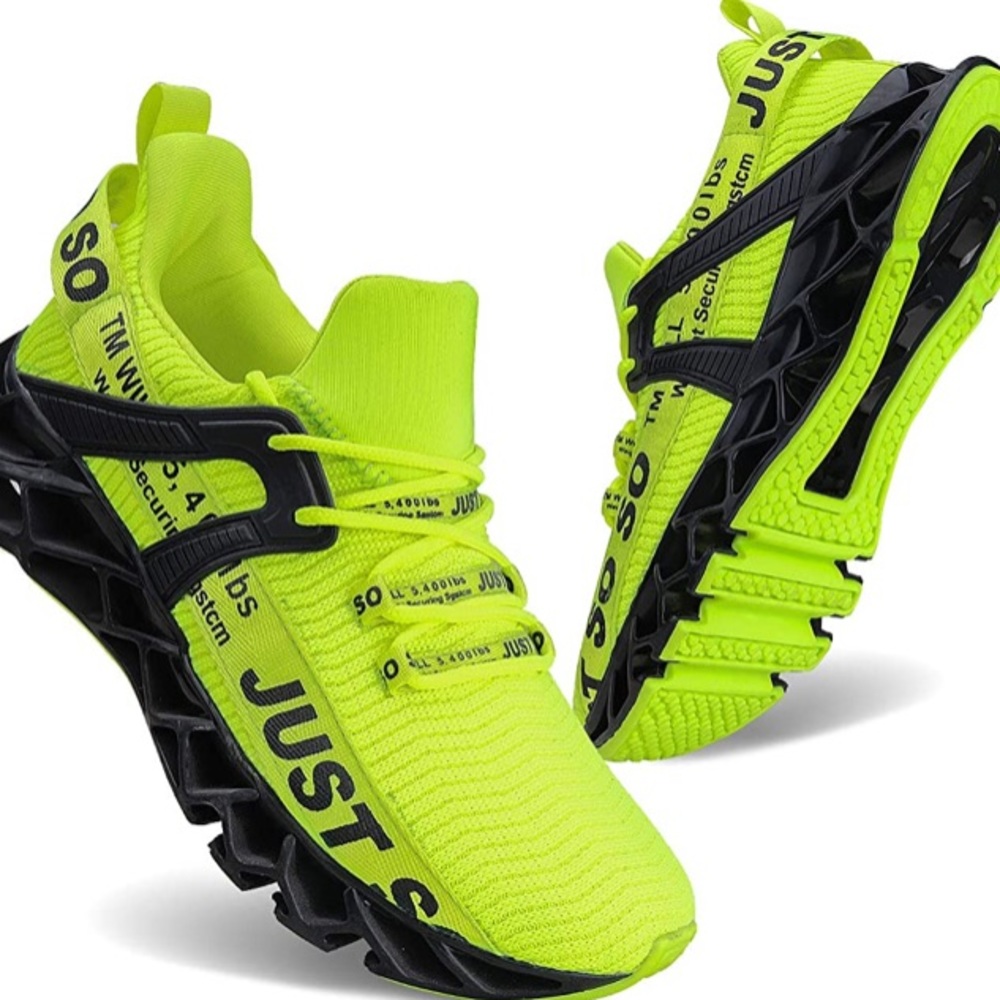 My Green Running Shoes. (Brand new)